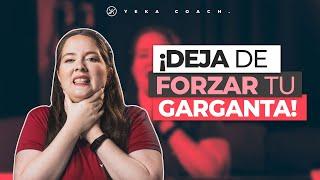 CANTA SIN FORZAR LA GARGANTA CON ESTOS EJERCICIOS | CANTA SIN DOLOR | YEKA COACH