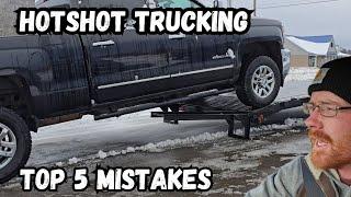 Top 5 Mistakes To Avoid In Hotshot Trucking In 2025