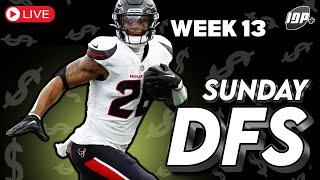 BEST NFL DFS DraftKings, FanDuel, & Week 13 Underdog Picks!