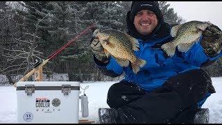 Walleye, Perch, Northern Pike and Crappie {Catch Clean Cook} on the ICE!!!