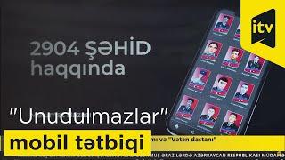 "Unudulmazlar" mobil tətbiqinin ilkin tanıtımı və "Vətən dastanı" filminin təqdimatı olub