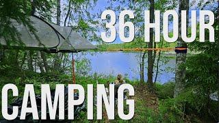 36 Hours Camping in a Floating Tent on an Island | Off Grid Island Ep. 1