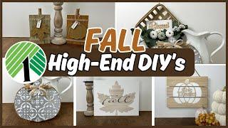 High End Dollar Tree Fall DIYs