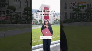 Best University in Korea  | Indian in Korea | Nandini Kukreti #studyinkorea