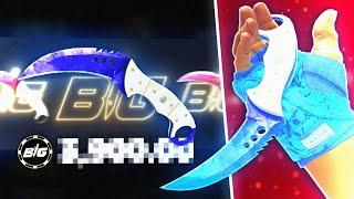 I Unboxed This EXPENSIVE Talon Knife SAPPHIRE?! - CSGOBIG