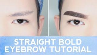 Straight Bold Eyebrow Tutorial (Paano Mag Kilay?) | Kenny Manalad