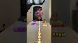 BLOW OUT THE CANDLES THE FARTHEST, WINS!  (FT. Team RaR) #shorts