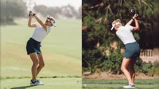 LPGA Beauty Long Hitter Jessica Korda  Powerful Driver Shot & Slow motion,미녀장타자  제시카코다  드라이버 샷 2021