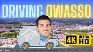 Exploring Owasso, Oklahoma in 4K: Experience Driving Tour of Owasso OK