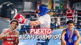 OUCH! #2 Florida Boxer PUNISHES Sparring Partners With UNREAL Combos!