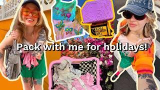 PACK WITH ME FOR HOLIDAYS! ️️ (summer outfits & styling inspiration ) *.•🪸.•:°