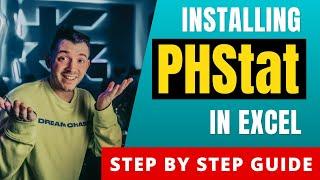 PHStat installation in Excel: Step by Step Guide (with link to download PHStat)