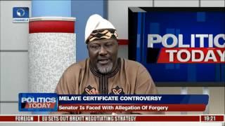 Politics Today: Dino Melaye Clears Air Over Certificate Controversy