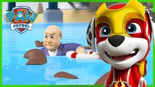 Mighty Pups save Adventure Bay from Harold Humdinger! - PAW Patrol - Cartoons for Kids Compilation