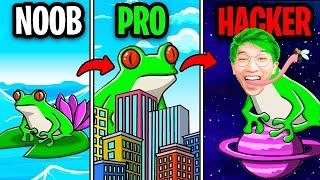 NOOB vs PRO vs HACKER In TOADLED!? (ALL LEVELS! *SECRET ENDING UNLOCKED*)