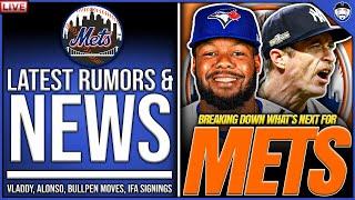 Latest Mets News & Rumors | Vladdy TRADE Talks, TARGETING Tim Hill, Alonso, Prospect Signings & More