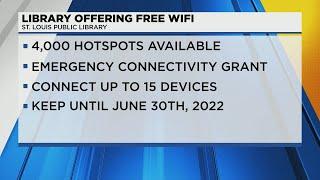 St. Louis Public Library offering free WiFi to thousands of residents