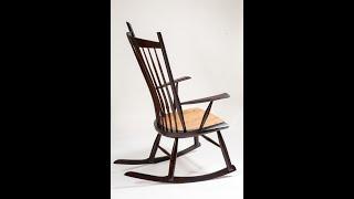 How to attach rocker blades to a rocking chair: Curtis Buchanan