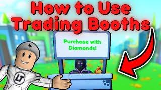 How to *USE* Trading Booths in Pet Simulator X (ROBLOX)