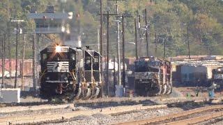 [3j] Rail Yards Never Sleep: Norfolk Southern Brosnan Yard Macon GA, Part 2/2, 09/30/2016 ©mbmars01