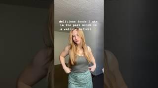 Calorie deficits don’t have to be boring!! #caloriedeficit #healthylifestyle #funfood
