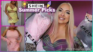 My Summer Vacay Picks w/ SHEIN *SUMMER OUTFITS TRY ON*