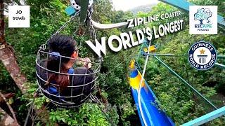 ESCAPE Penang Malaysia World's Longest Zipline Coaster Guinness World Record