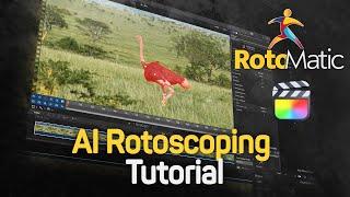 First Look at RotoMatic for Final Cut Pro