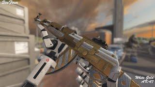 The White Gold AK 47 - Ironsight Gameplay