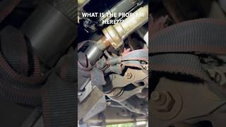 C.v Axle Slip out And Owner Did This!!!