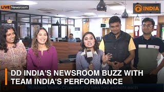 Champions Trophy Final: DD India's newsroom buzz over Team India's performance