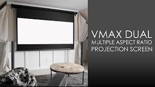 Elite Screens VMAX Dual Multiformat Motorleinwand