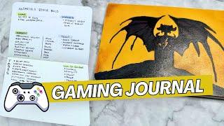 DIY Gaming Notebook Using a Bullet Journal Pocket Notebook