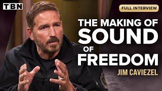 Jim Caviezel: The Obstacles Behind Releasing Sound of Freedom | FULL INTERVIEW | TBN