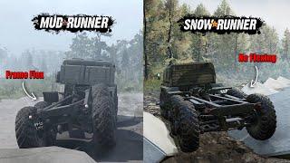 Why Mudrunner is praised to this day | Snowrunner vs Mudrunner