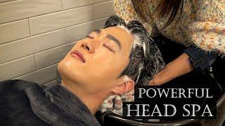 ASMR Scalp massage from a head spa master, Good for deep sleep