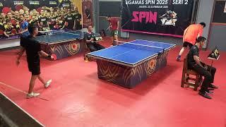 fEBRY SPiiN MASTER VS RUDI PUTRA TUNGGAL / TURNAMEN  SPiN SERI 2/22-23 FEBUARI 2025  PANCORAN JAKSEL