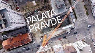 Gradilište Palate pravde u Novom Sadu