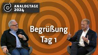 Analogtage 2024 - Eröffnung