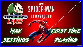 SPIDER-MAN REMASTERED on PC - Max Settings - First Time Playing!