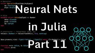 Neural Nets from Scratch in Julia [PART 11]: Defining Tensor Type