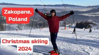 Christmas skiing in Zakopane, Poland (December 2024) - Białka Tatrzańska, Polana Szymoszkowa