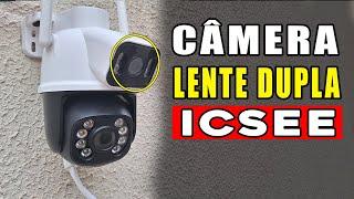 COMO INSTALAR CÂMERA IP ICSEE COIBEU LENTE DUPLA Smart Câmera, Câmera boa e barata