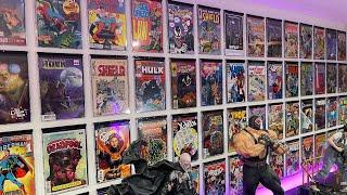 The Best Comic Book Wall Display Of All Time