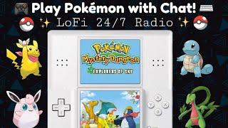 Chat Plays Pokémon Mystery Dungeon: Explorers of Sky | 24/7 Lofi Radio 