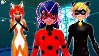 LADY BUG AND CAT NOIR AKUMATIZED NO MIRACULOUS RP - MIRACULOUS ROBLOX!