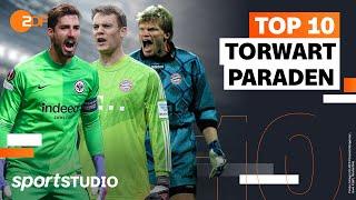 Top 10 Torwart-Paraden der Bundesliga-Geschichte | Teil 1 | sportstudio