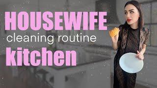 [4K USA Housewife] Quick Kitchen Refresh | Easy Cleaning Routine with Julia Hardy