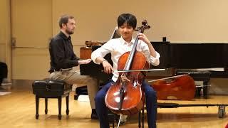 Ryan Tseng (12 yrs)Perform Gavotte No.2 in D Major, Op.23 by David Popper