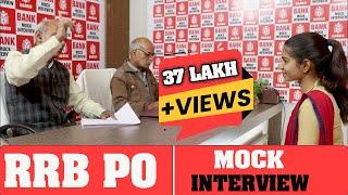 IBPS RRB PO Mock Interview  | RRB PO Interview Preparation I Anjana Kajla Mock Interview